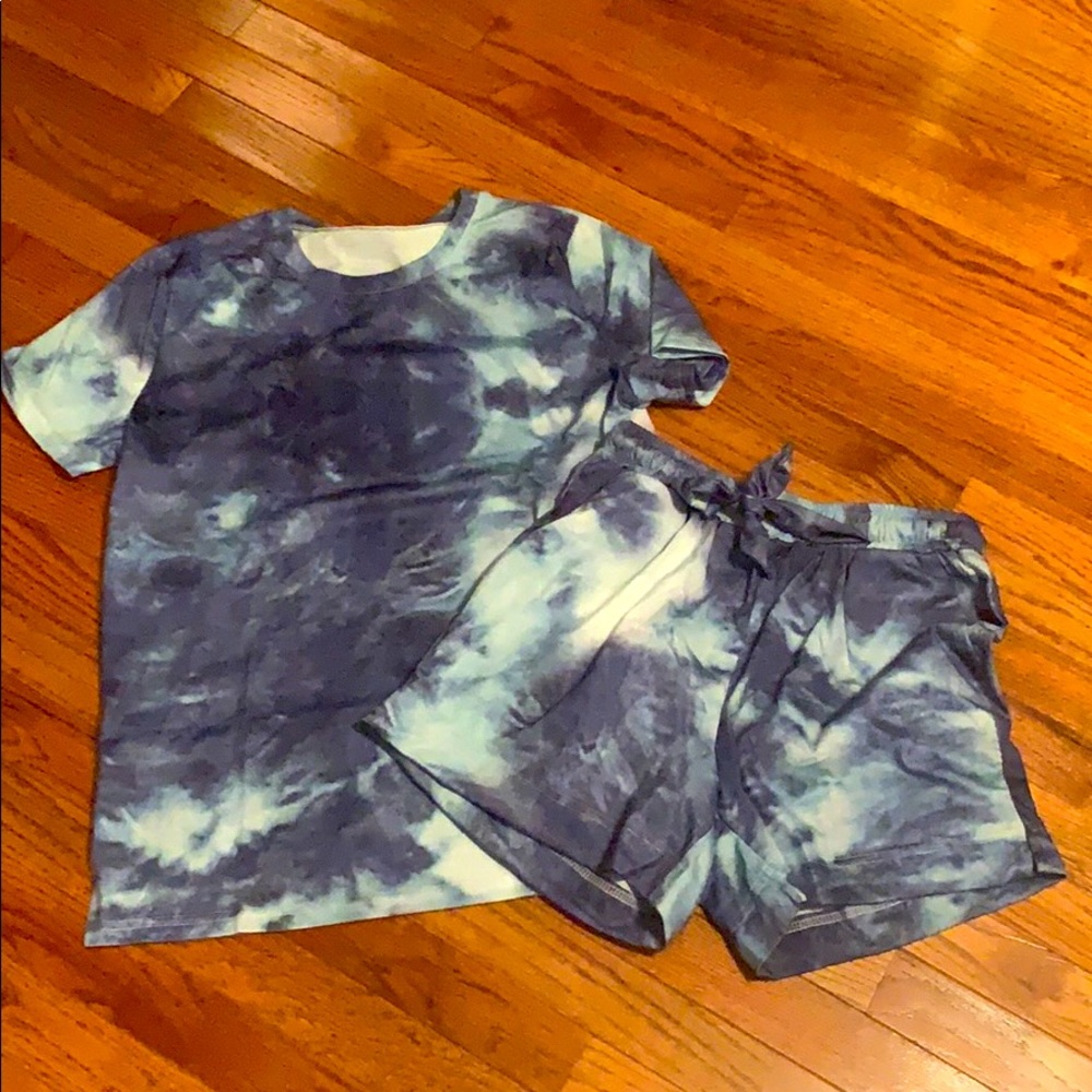 Tie Die PJ set